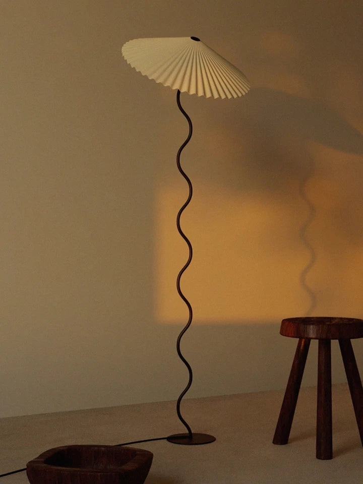 Lampe Minimaliste Japonaise pour Salon et Chambre | Éclairage de Chevet Épuré et Élégant