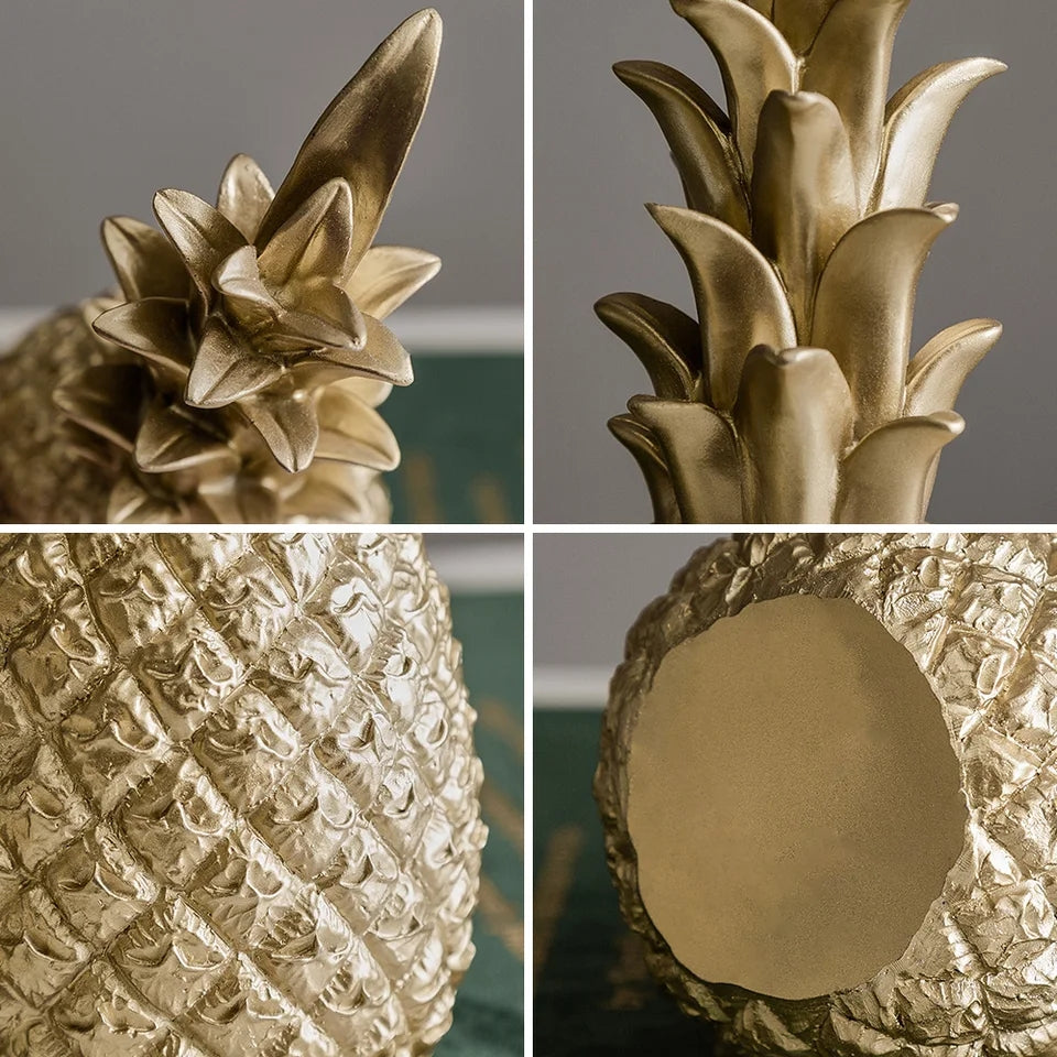 Sculpture Décorative Ananas | Design Tropical et Élégant