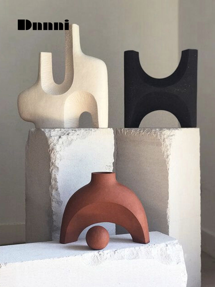 Vases Modernes Minimalistes | Design Épuré et Élégant