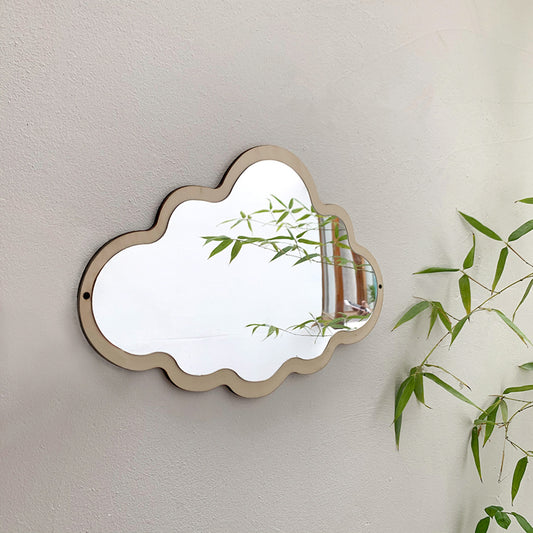 Miroir Décoratif Nuage | Design Éthéré et Contemporain