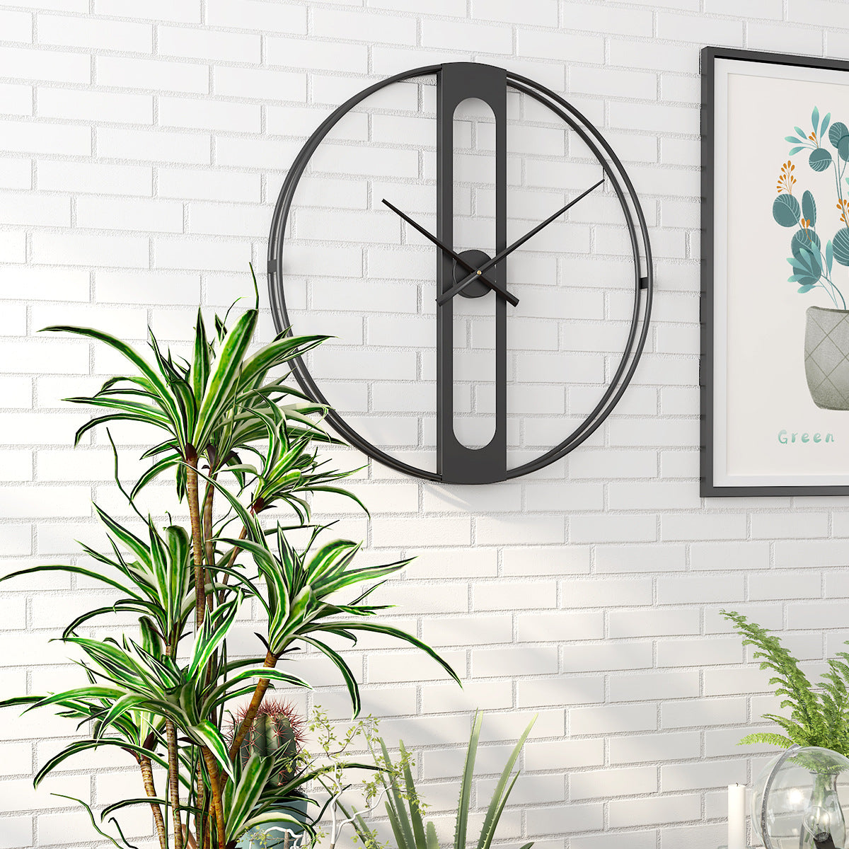 Horloge Murale Créative Moderne | Design Spacieux