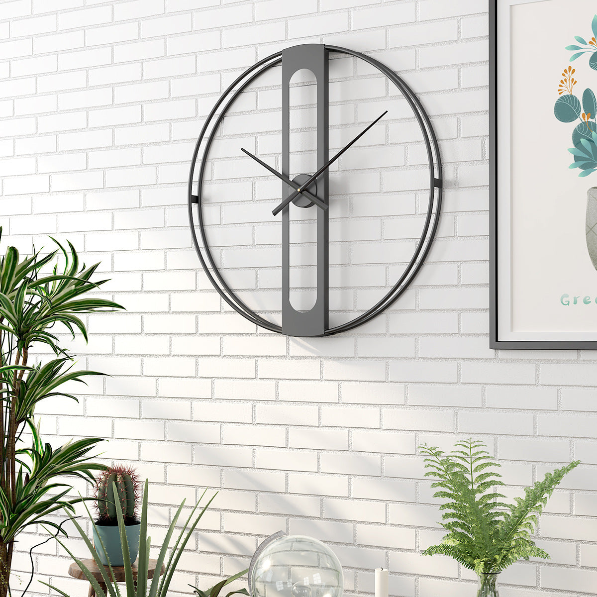 Horloge Murale Créative Moderne | Design Spacieux