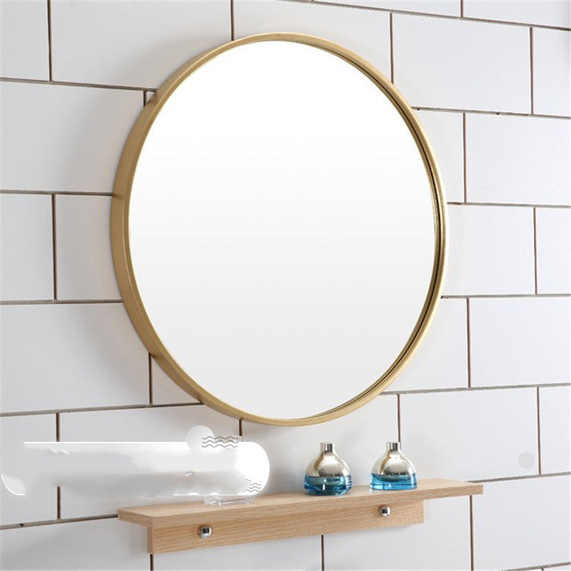 Miroir Mural Rond Rétro | Design Élégant et Vintage