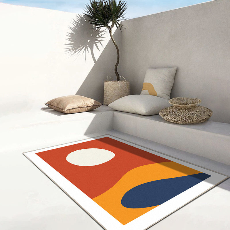 Tapis Abstrait Moderne Minimaliste | Design Épuré et Contemporain