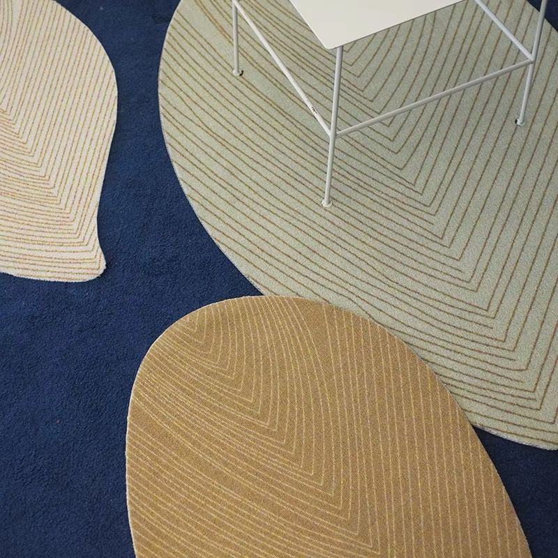 Tapis Décoratif Végétal | Design Naturel et Épuré