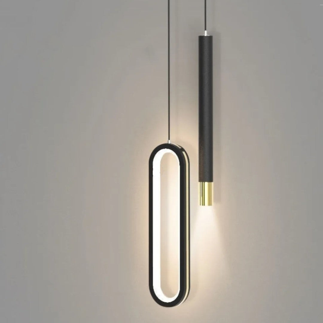 Lustre Minimaliste Longiligne Nordique | Design Créatif Moderne