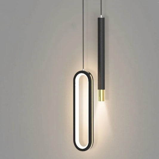 Lustre Minimaliste Longiligne Nordique | Design Créatif Moderne