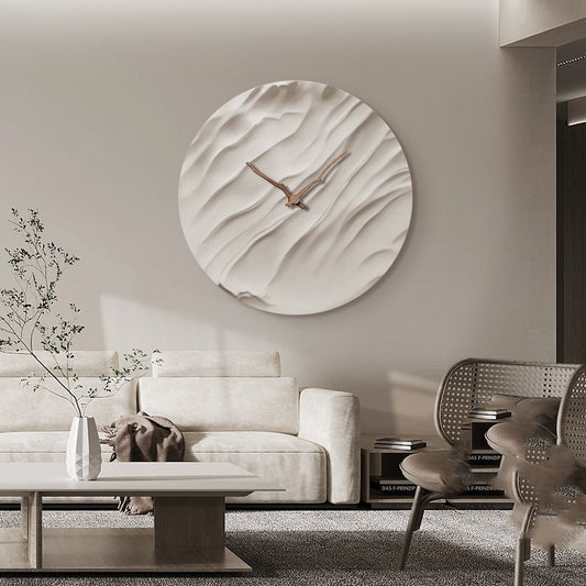 Horloge Murale Minimaliste | Décoration Élégante pour Salon