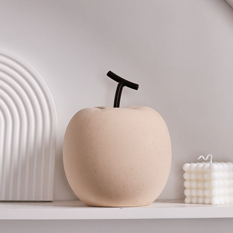 Ornements Décoratifs en Forme de Fruits pour Meuble TV Minimaliste et Moderne | Décoration Épurée pour Salon