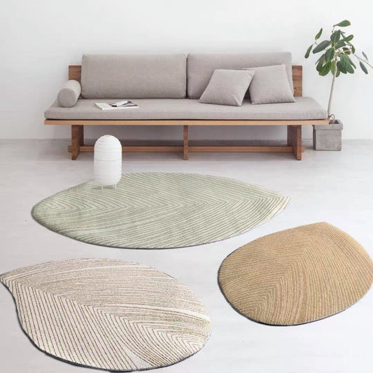 Tapis Décoratif Végétal | Design Naturel et Épuré