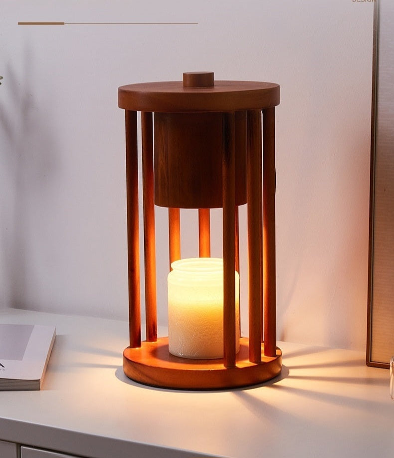 Lampe de Table Créative Minimaliste avec Diffuseur de Cire | Éclairage Réglable