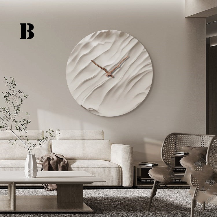 Horloge Murale Minimaliste | Décoration Élégante pour Salon